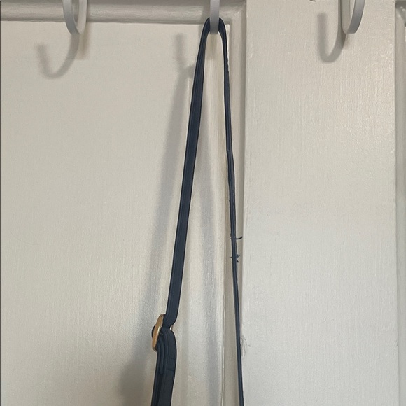 Navy Crossbody Phone Bag with Gold Hardware - Picture 7 of 7